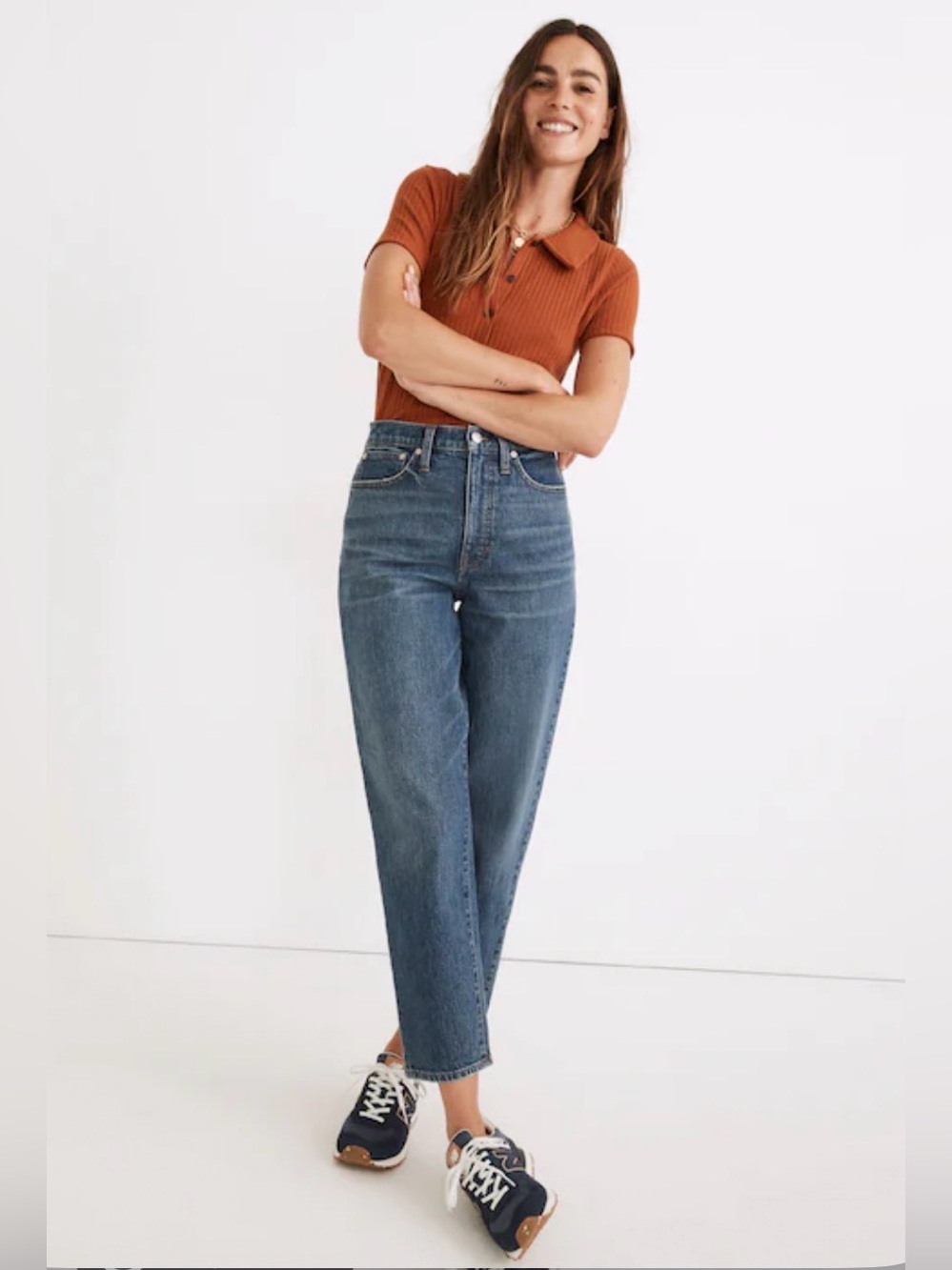 Madewell Balloon Jeans in Corson Wash